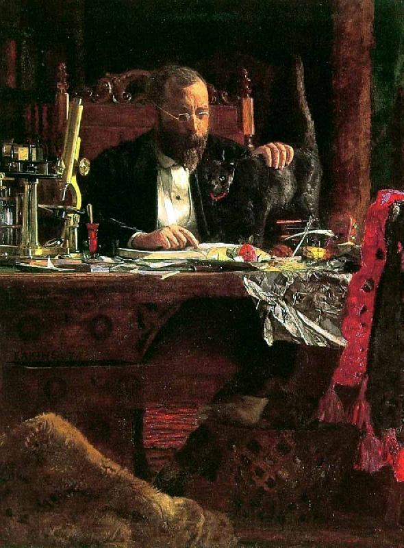 Thomas Eakins Portrait of Professor Benjamin H Rand Germany oil painting art